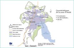 Etude INVS Annecy Grenelle carte du bassin annécien